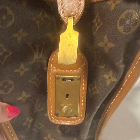 Louis Vuitton Tan and Brown Monogram Briefcase VINTAGE - Picture 7 of 16